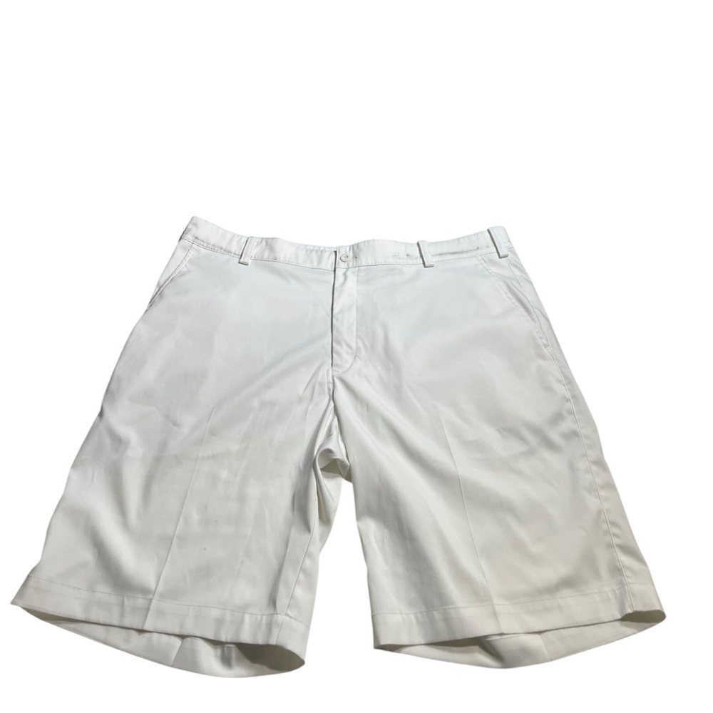 Nike Golf Tour Performance Shorts 509179-100 Mens Sz 36x11 Dri-Fit Bone White